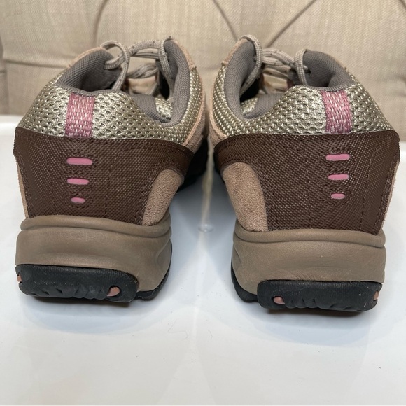 Timberland Women's Sz 10 Hiking Trail Shoes Tan Pink - Picture 9 of 10